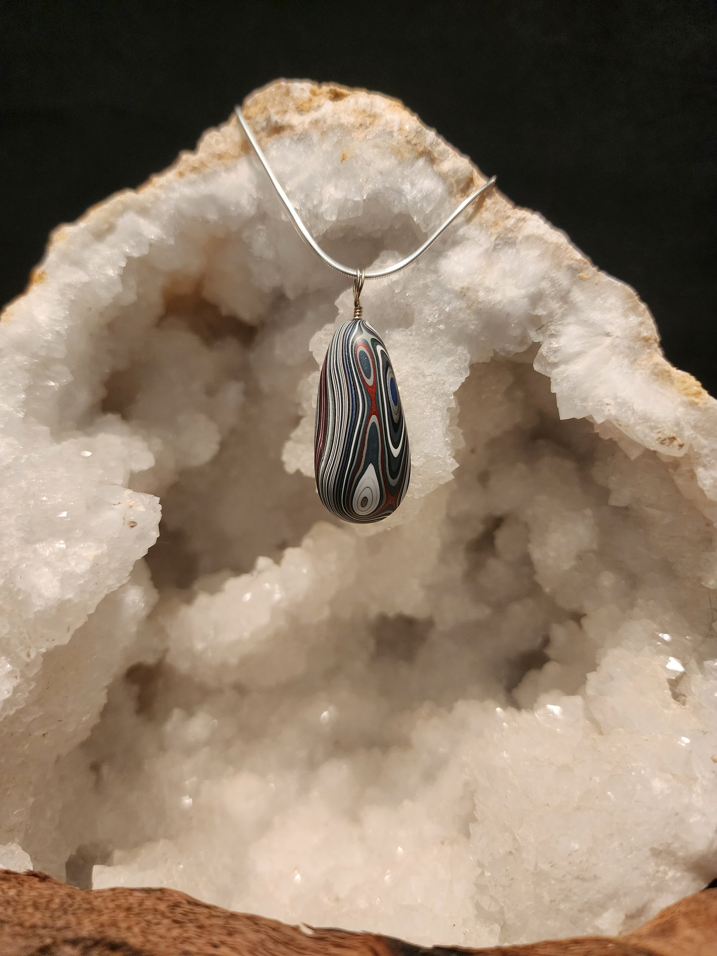 Fordite Pendant #80