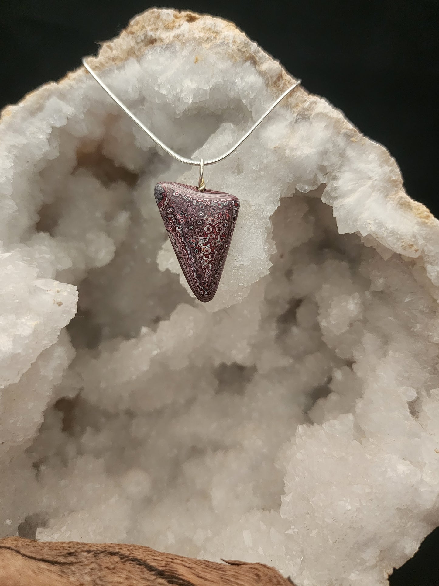 Fordite Pendant #60