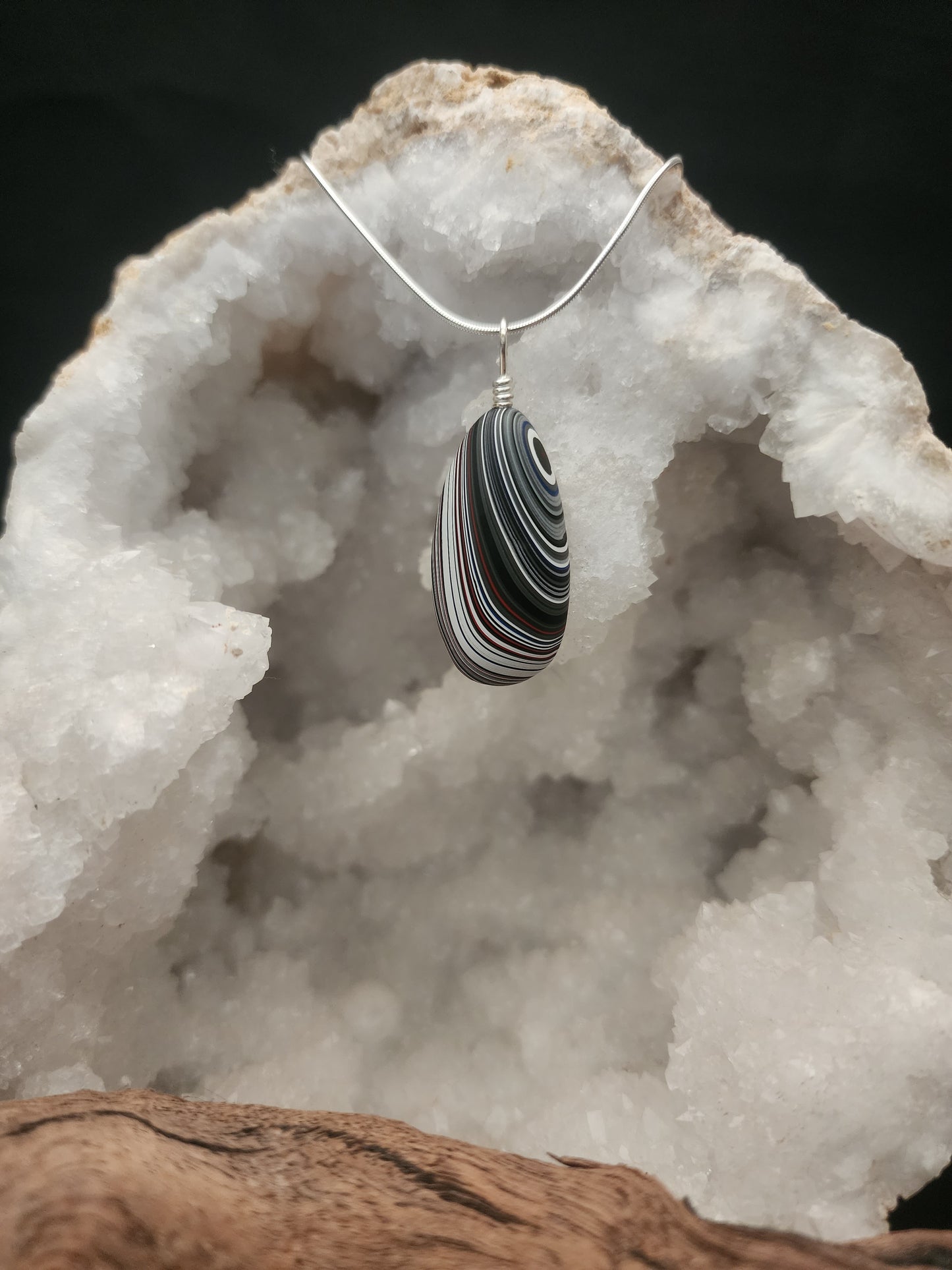 Fordite Pendant #55