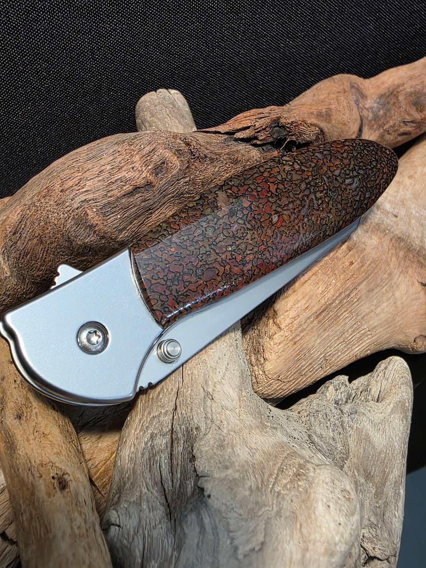 Gem Bone Kershaw Random Leek (Model 1660R) Folding Pocket Knife (#159)