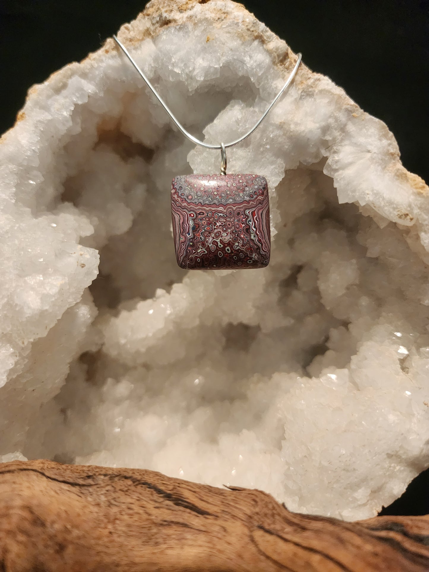 Fordite Pendant #52