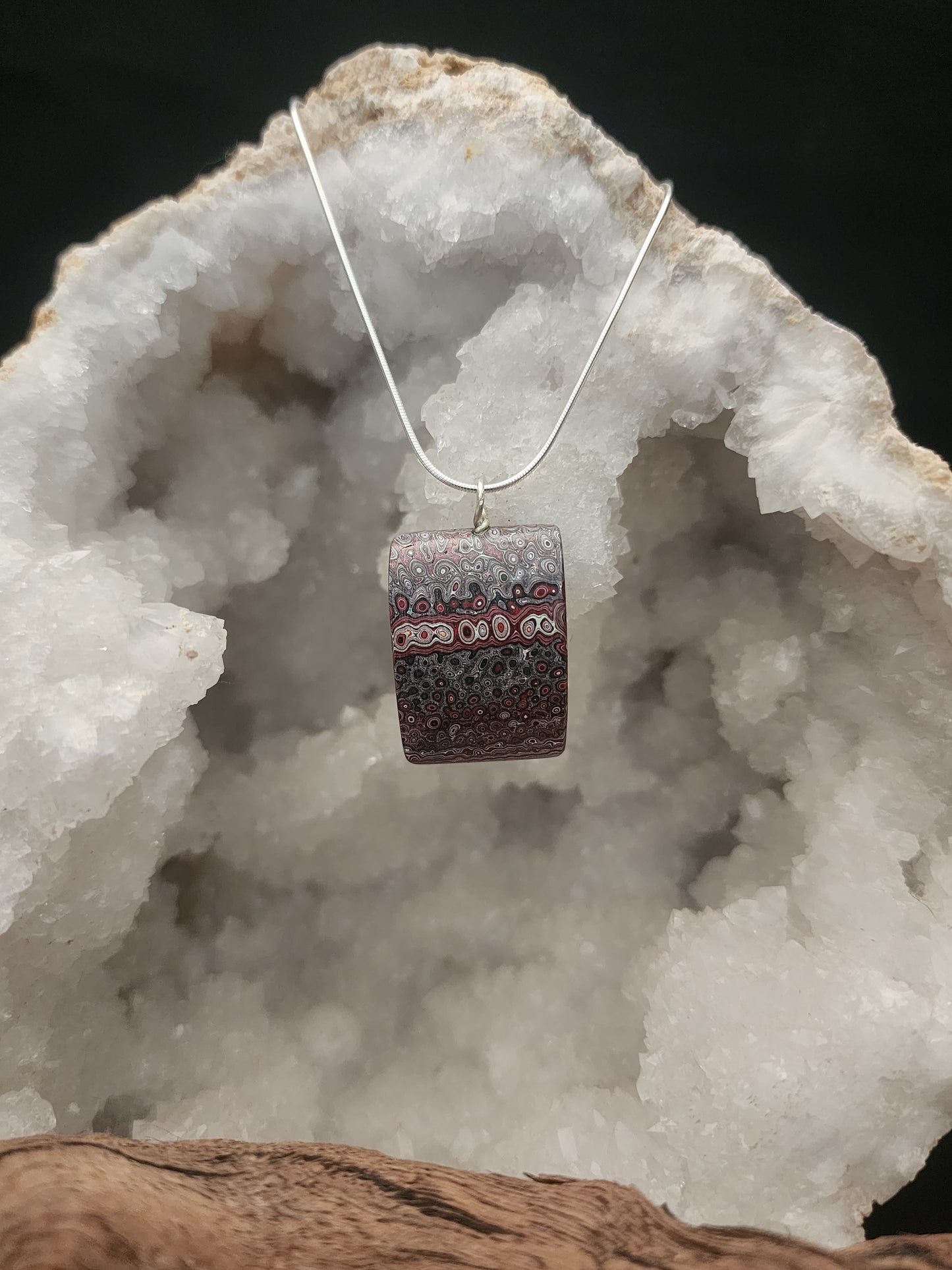 Fordite Pendant #65