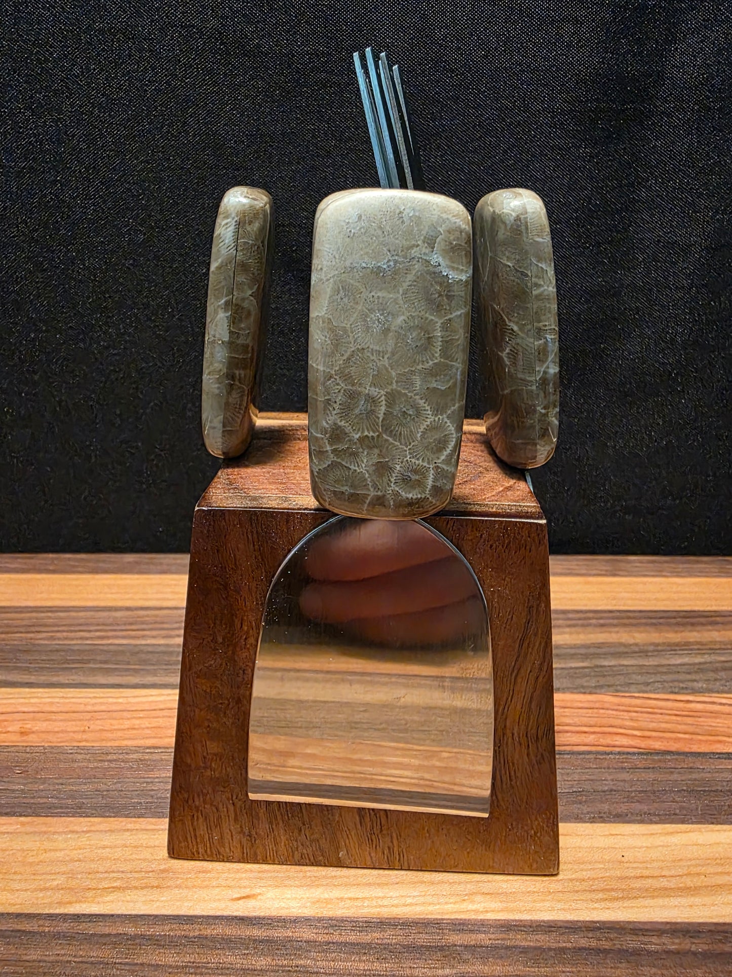 Petoskey Stone Charcuterie Knife Set #167