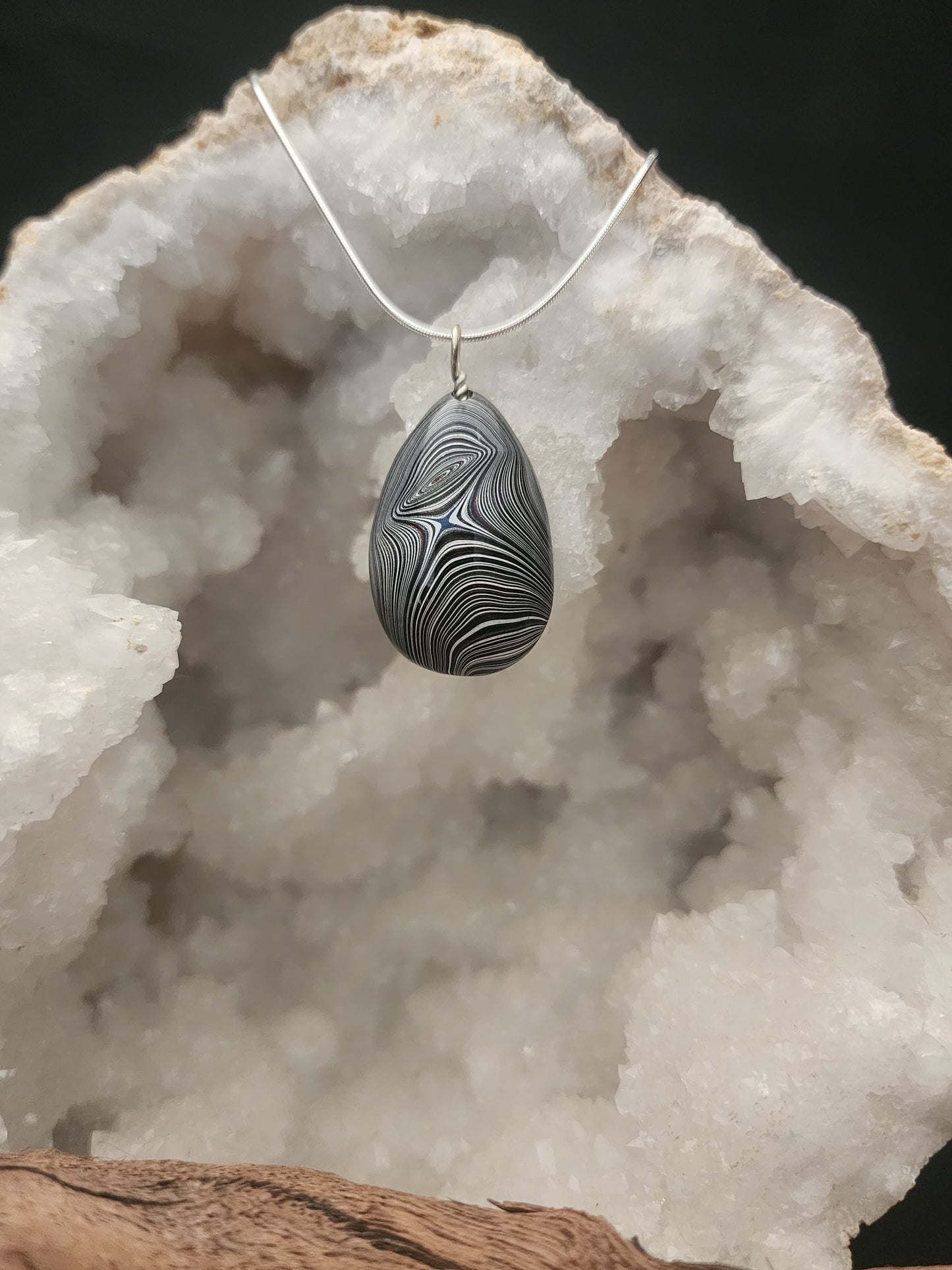 Fordite Pendant #62