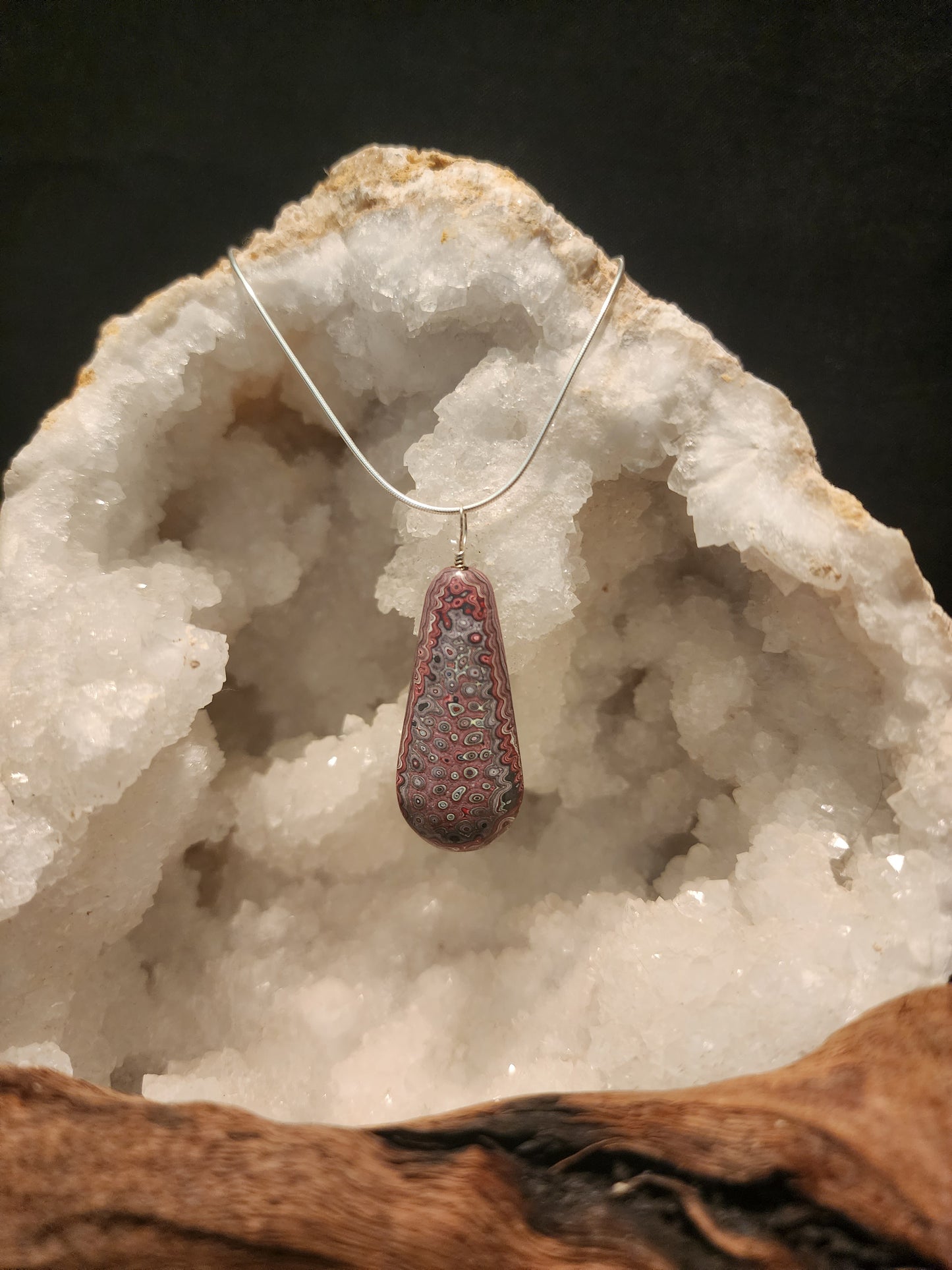 Fordite Pendant #67
