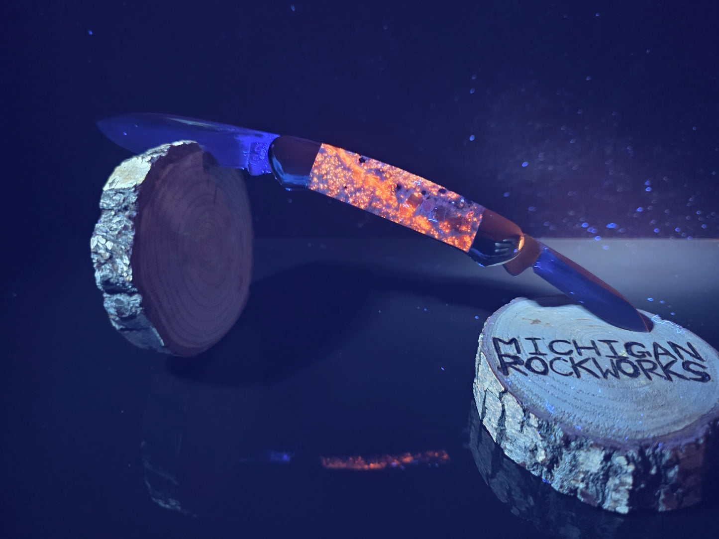 Yooperlite Buck Canoe Folding Pocket Knife #158