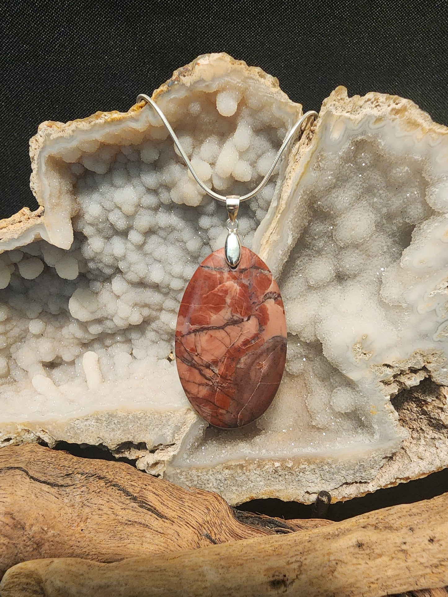 Picture Mooseblood Kona Dolomite Pendant #100