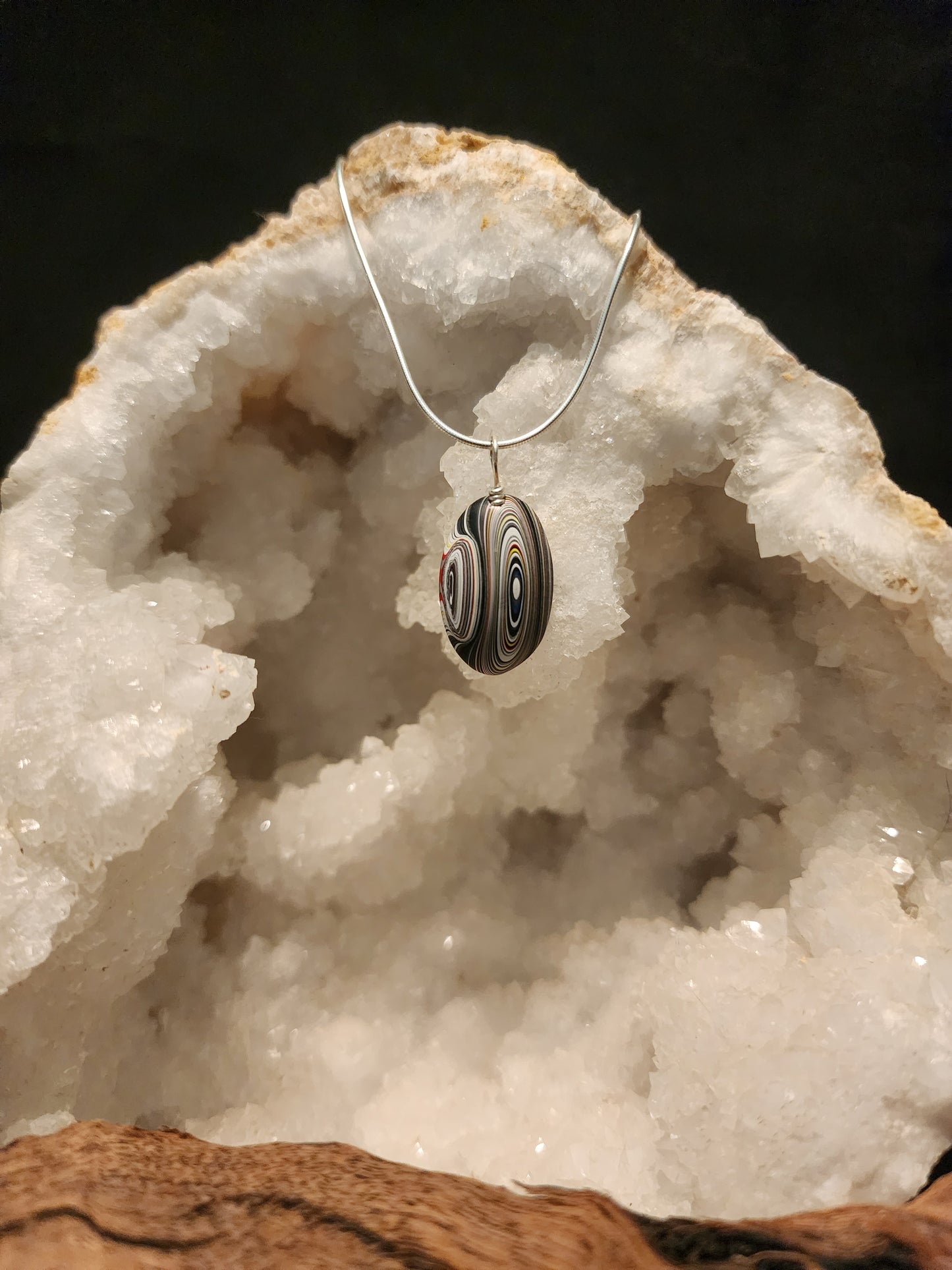 Fordite Pendant #77