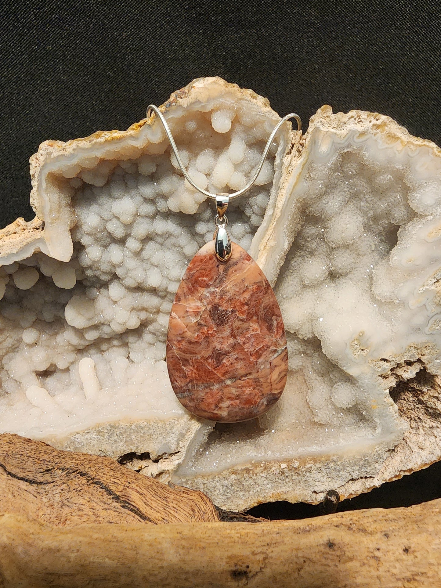 Stromatolite Kona Dolomite Pendant #107