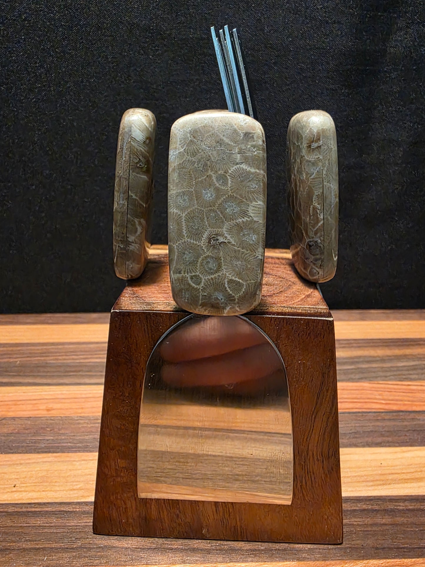 Petoskey Stone Charcuterie Knife Set #167
