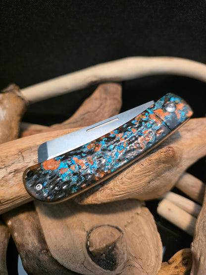 Rough Ryder Apta Shipwreck Copper Folding Pocket Knife (Model RR2283) #225