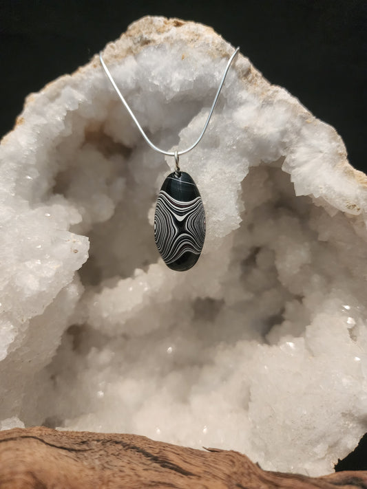 Fordite Pendant #54