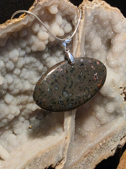 Copper Ore Pendant #146