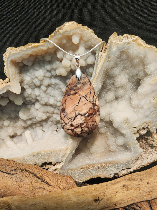 Brecciated Kona Dolomite Pendant #125