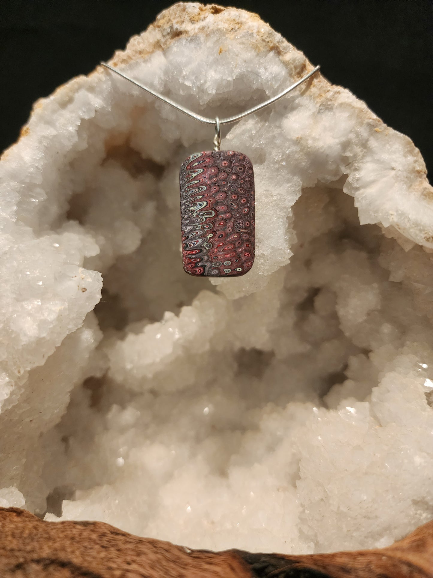 Fordite Pendant #79