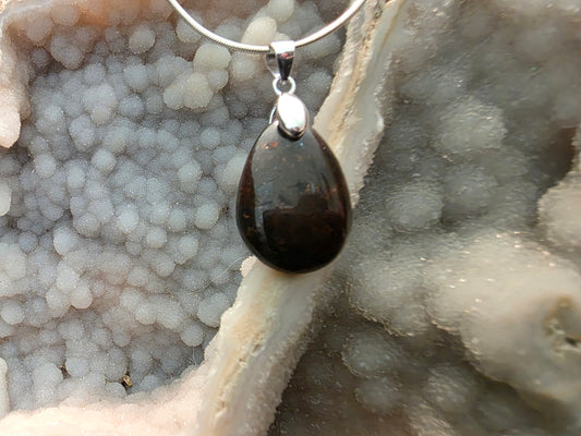 Native Copper in Matrix Pendant #189