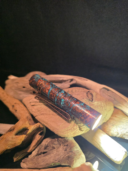 Shipwreck Copper Olight Flashlight (Model i 5R EOS Cu)#205
