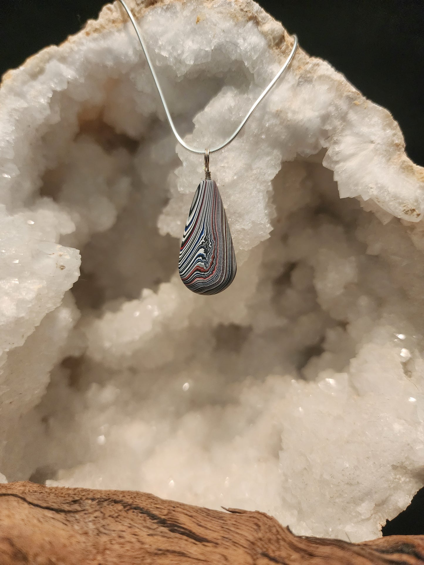 Fordite Pendant #53