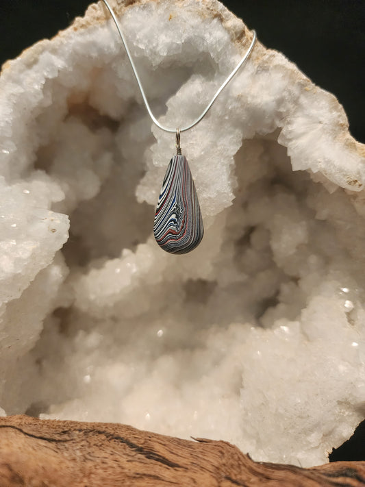 Fordite Pendant #53