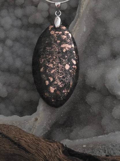 Copper Ore Pendant #147