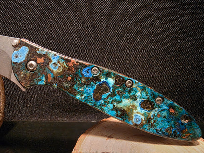 Shipwrecked Copper Kershaw Leek Pocket Knife (Model 1660CU) #198
