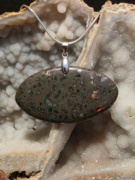 Copper Ore Pendant #146