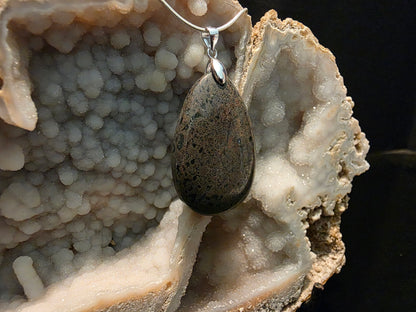 Native Copper in Matrix Pendant #186