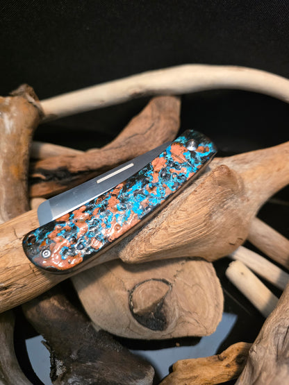 Rough Ryder Apta Shipwreck Copper Folding Pocket Knife (Model RR2283) #227