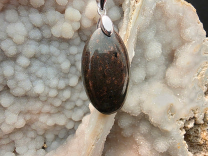 Native Copper in Matrix Pendant #188