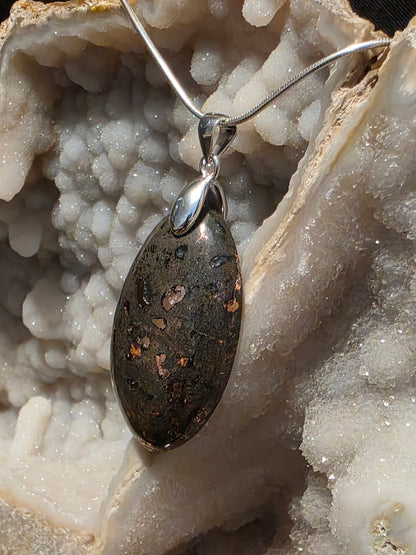 Copper Ore Pendant #148