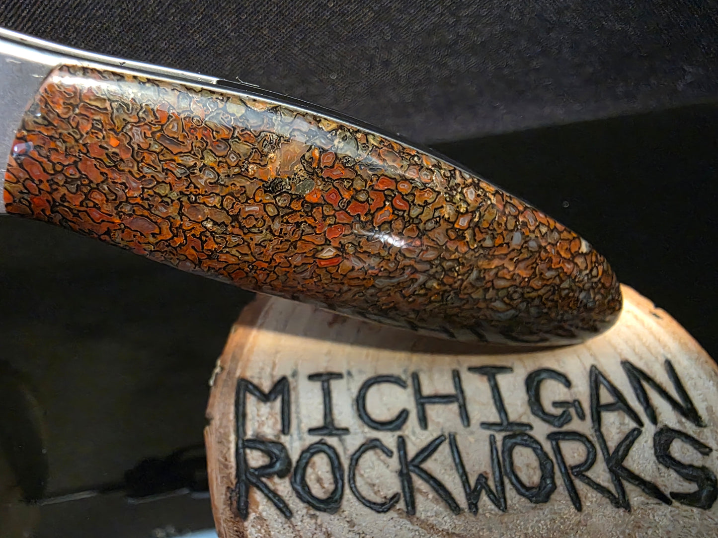 Gem Bone Kershaw Random Leek (Model 1660R) Folding Pocket Knife (#159)