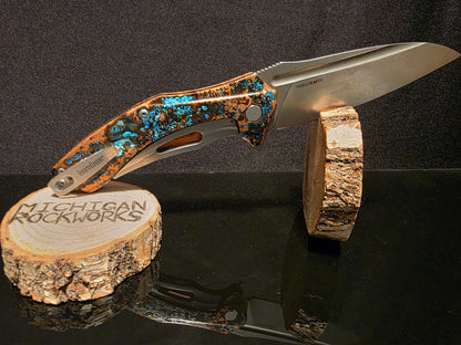 "Buccaneer" Shipwreck Copper Kershaw Natrix XL - Model 7008CU #150