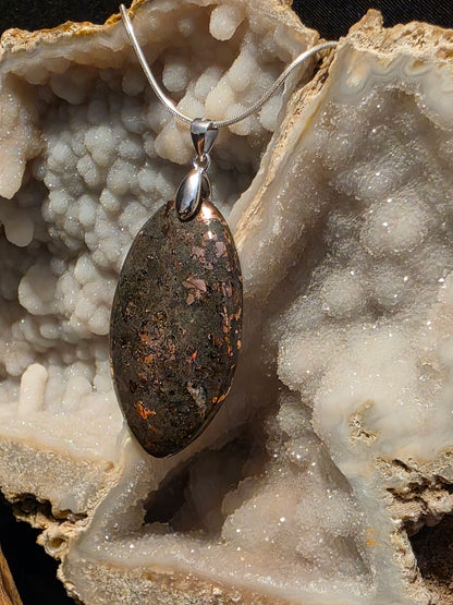 Copper Ore Pendant #147