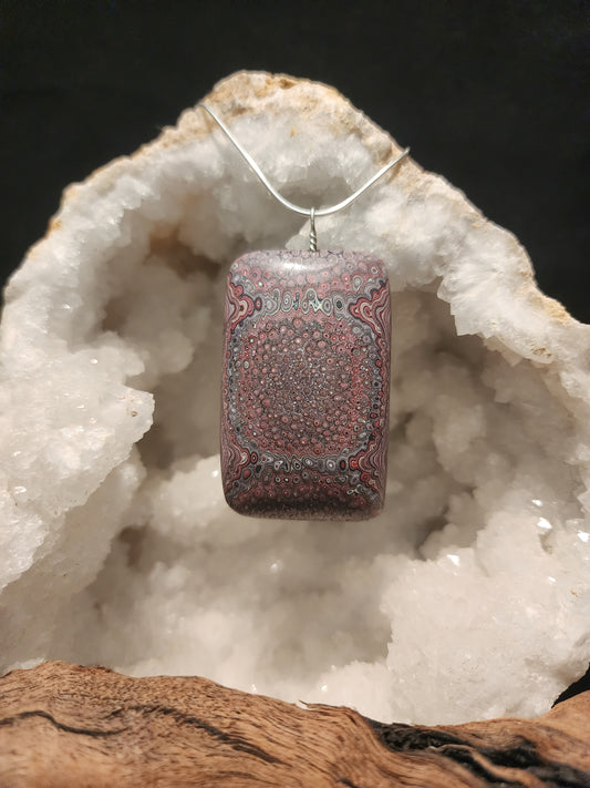 Fordite Pendant #75