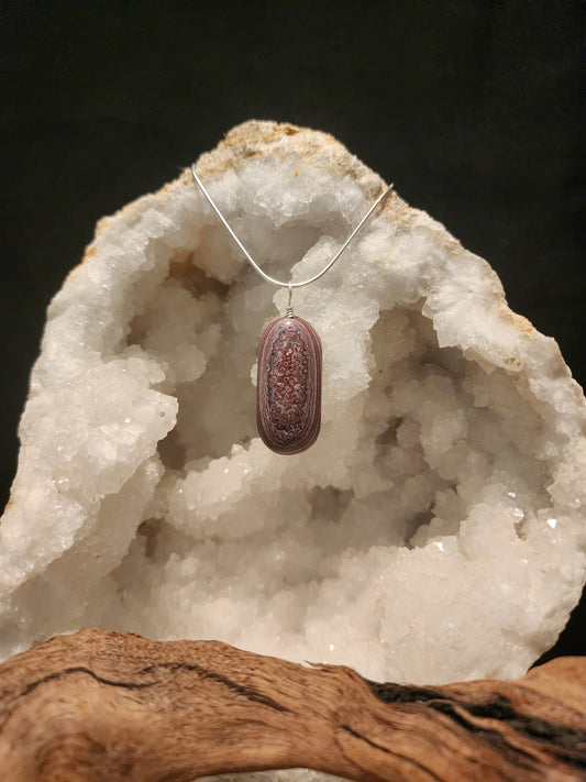 Fordite Pendant #74