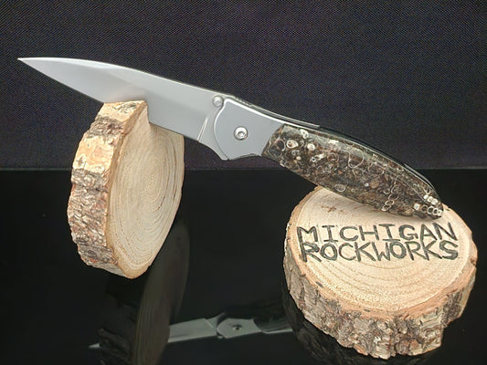 Turritella Agate Kershaw Leek 1660 #12