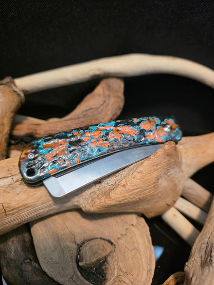 Rough Ryder Apta Shipwreck Copper Folding Pocket Knife (Model RR2283) #225