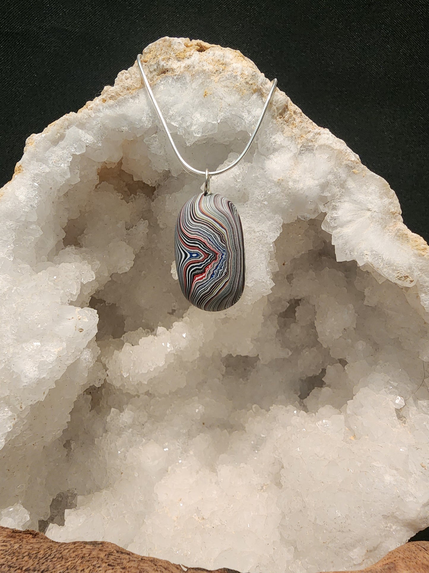 Fordite Pendant #82