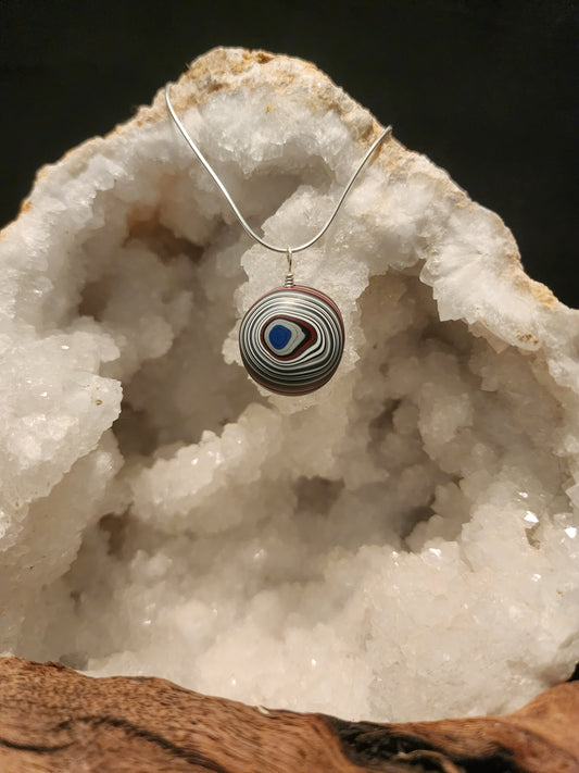 Fordite Pendant #69