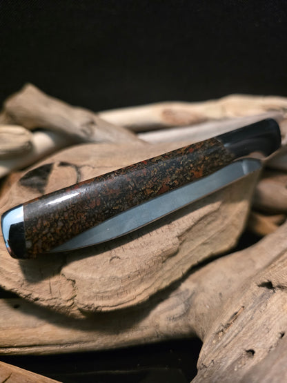 Utah Dinosaur Gem Bone Kershaw Allegory Folding Pocket Knife (Model 4385) #239
