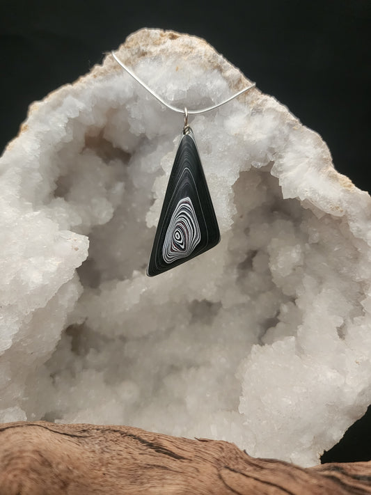 Fordite Pendant #59