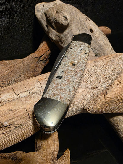 Yooperlite Buck Canoe Folding Pocket Knife #158