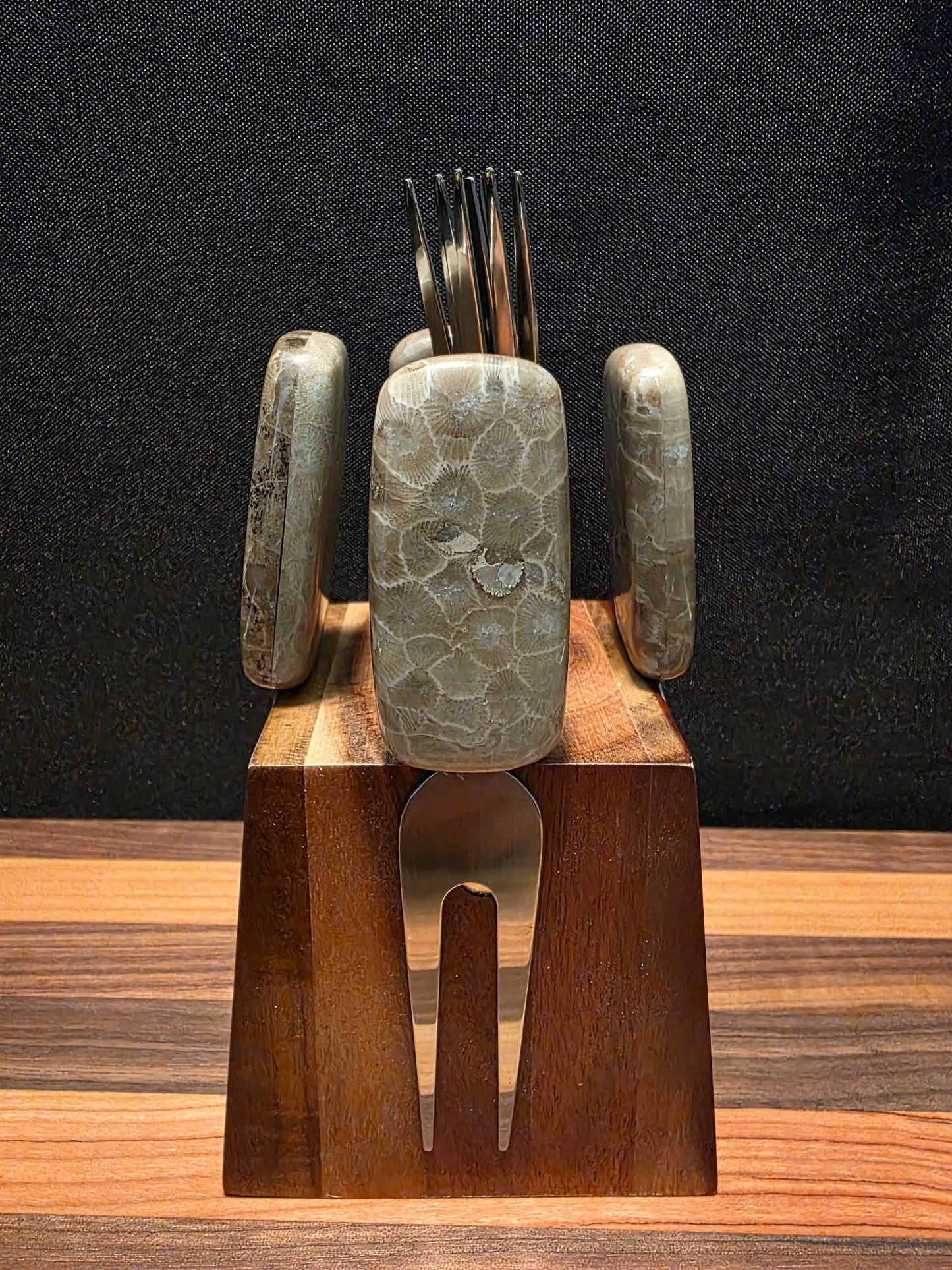Petoskey Stone Charcuterie Knife Set #167