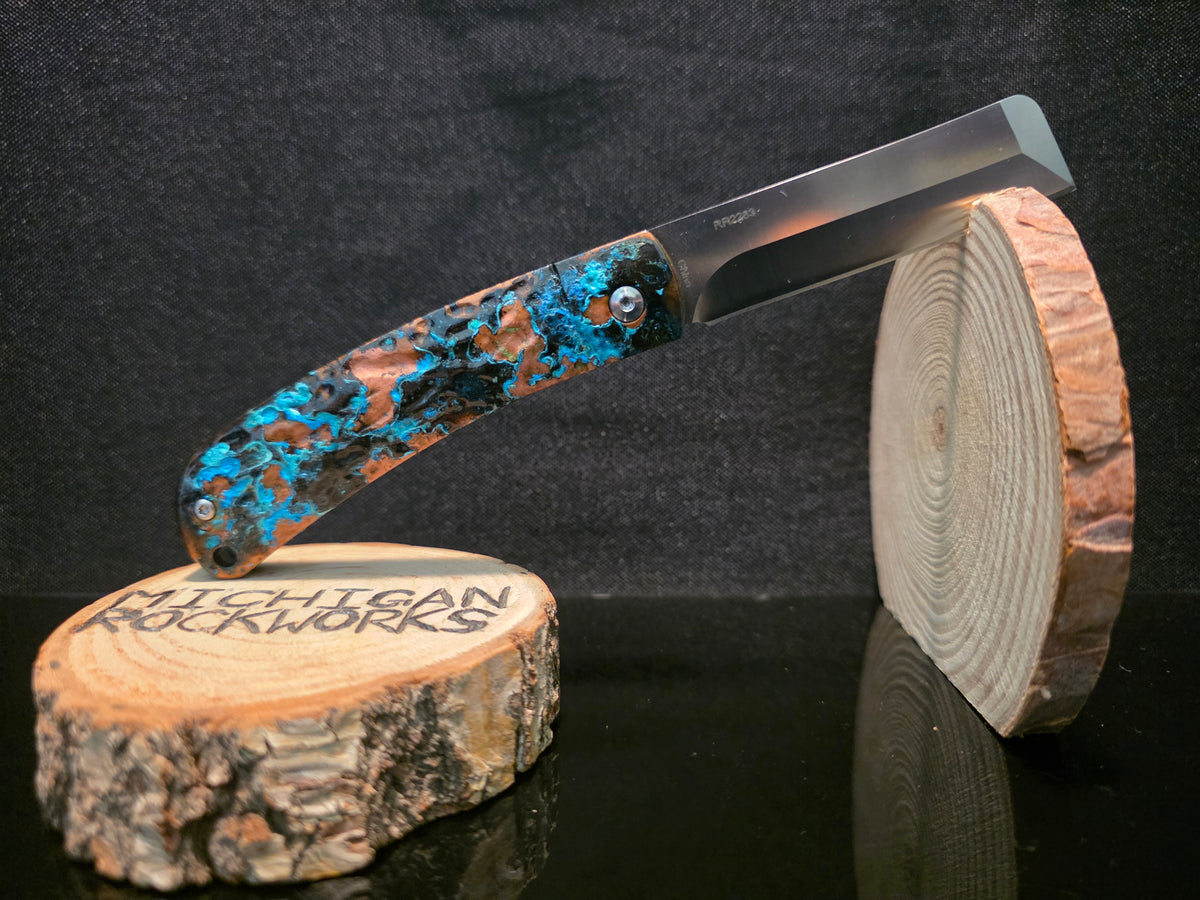 Rough Ryder Apta Shipwreck Copper Folding Pocket Knife (Model RR2283) #227