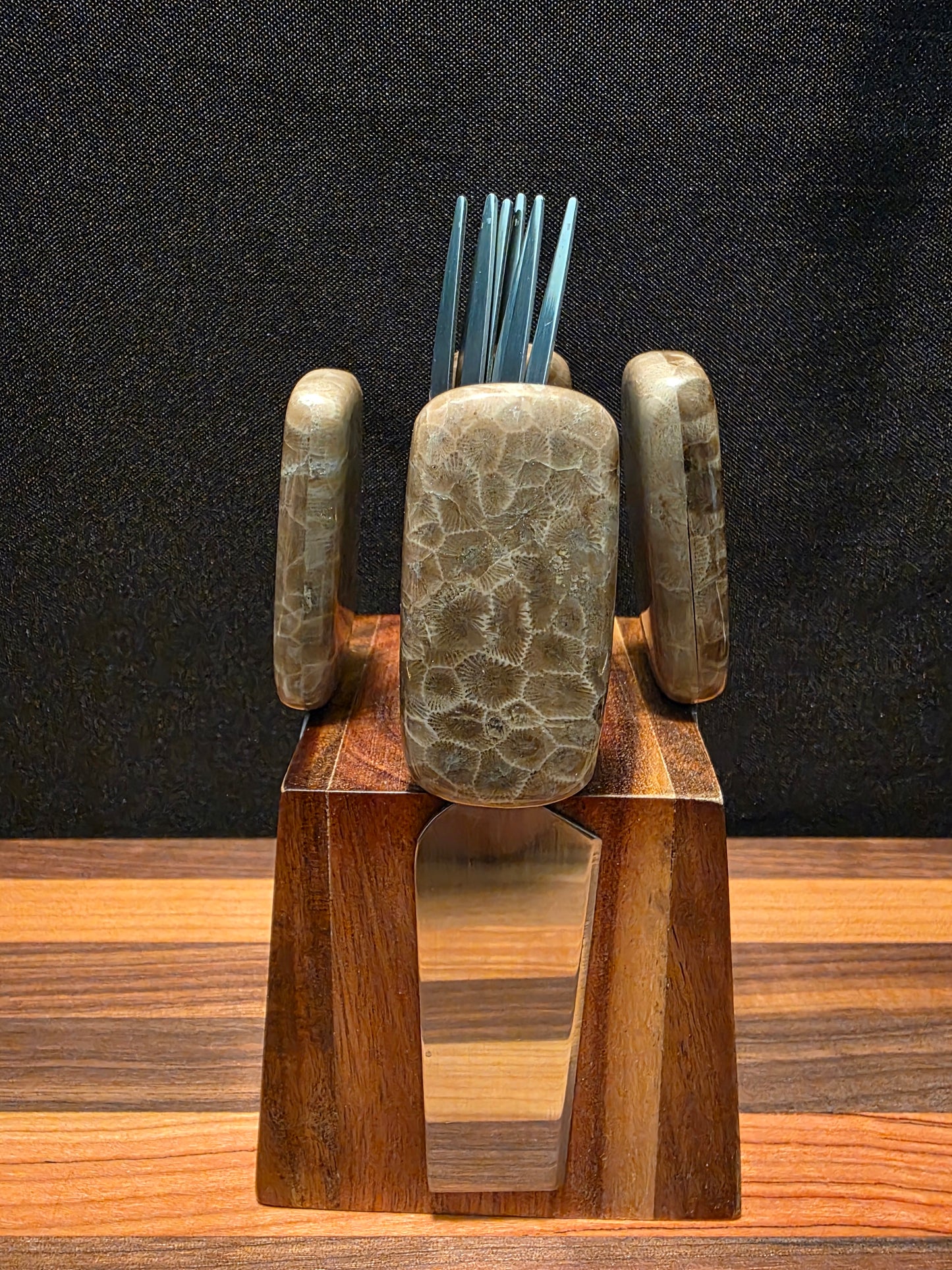 Petoskey Stone Charcuterie Knife Set #167