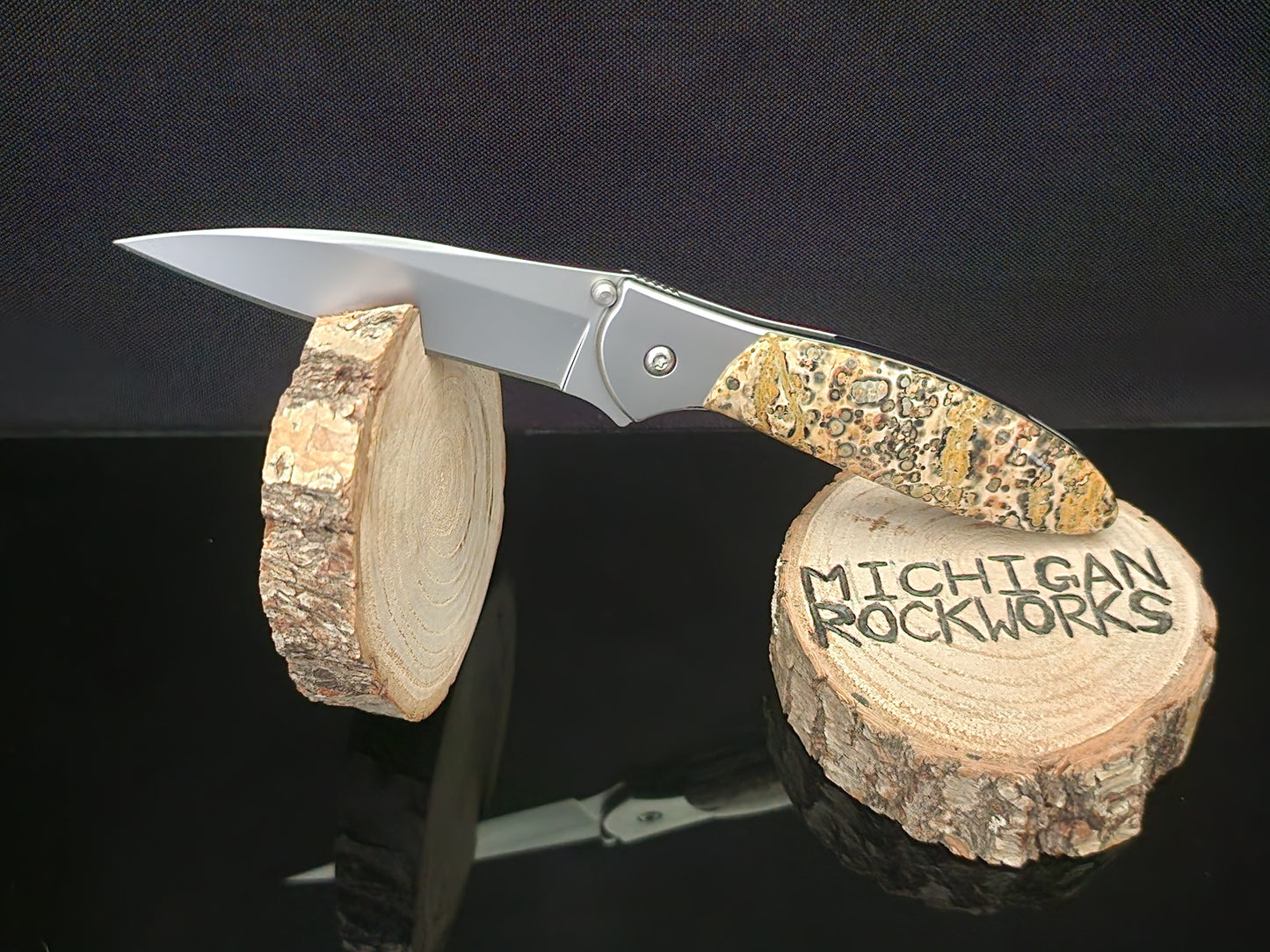 Yellow Leopardskin Jasper Kershaw Leek 1660 #10