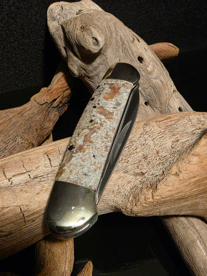 Yooperlite Buck Canoe Folding Pocket Knife #158