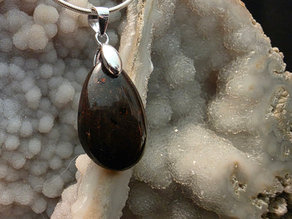 Native Copper in Matrix Pendant #189