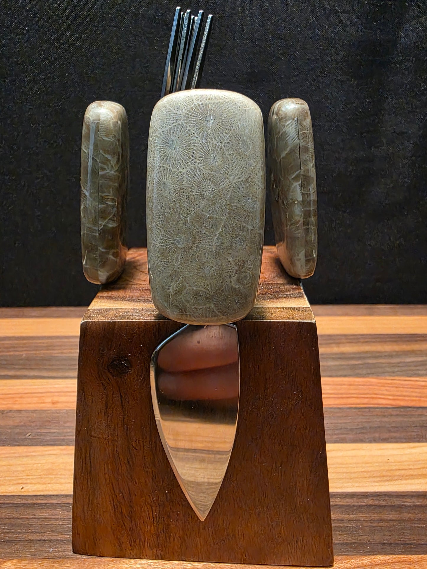 Petoskey Stone Charcuterie Knife Set #167