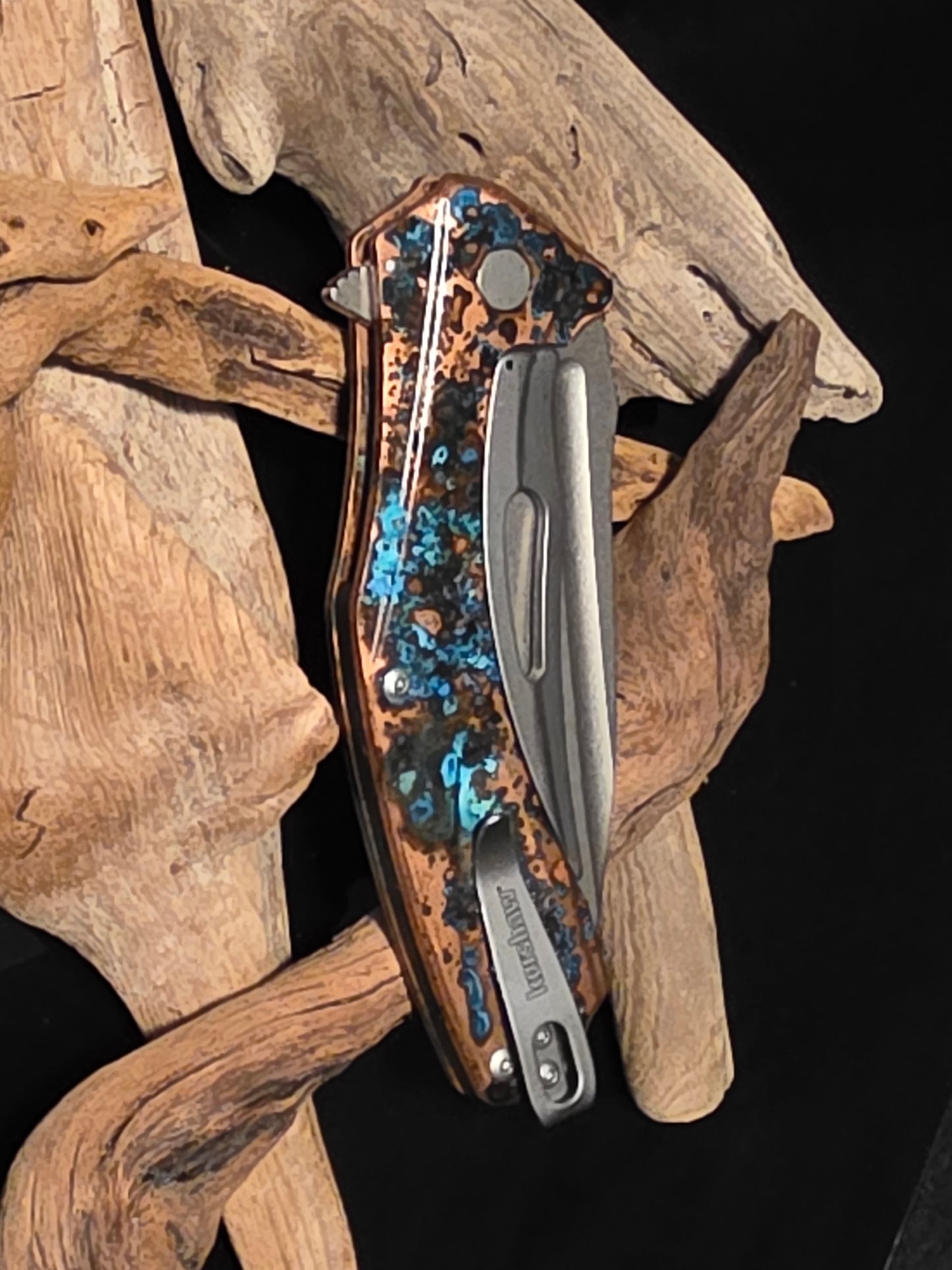 "Buccaneer" Shipwreck Copper Kershaw Natrix XL - Model 7008CU #150
